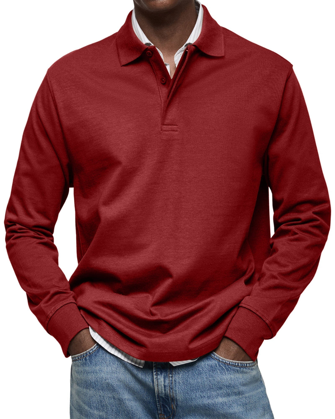 Oliver | Casual Long Sleeve Polo