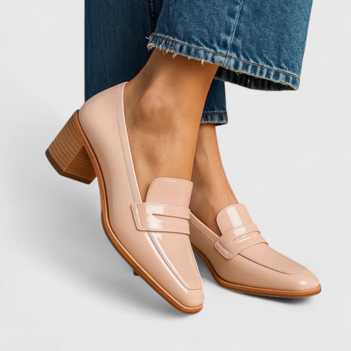 Mykzelle | Elegant Loafers with Heels
