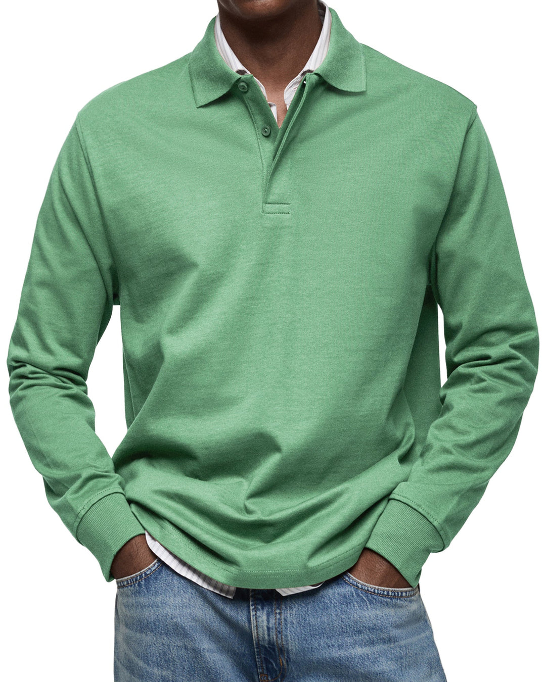 Oliver | Casual Long Sleeve Polo