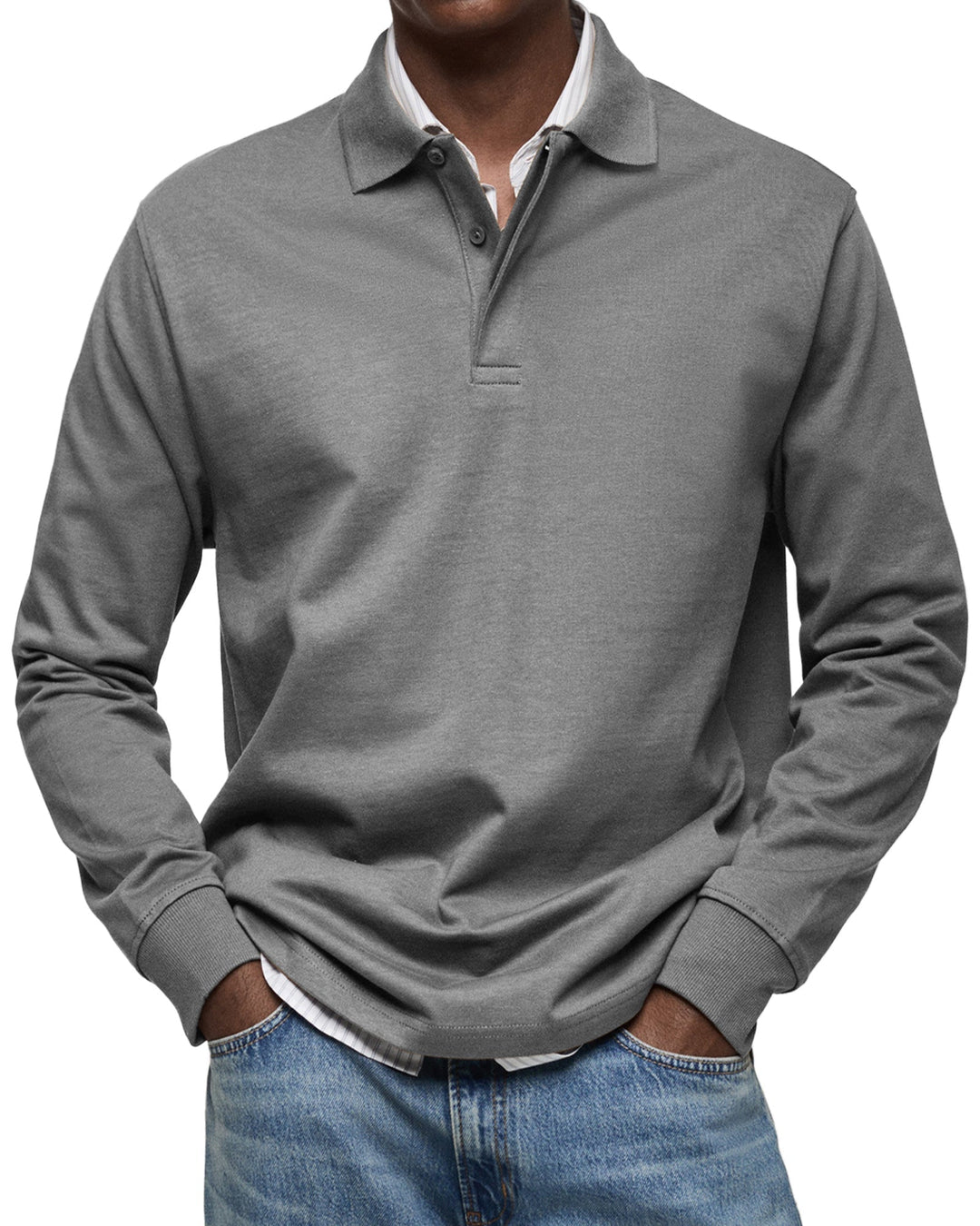 Oliver | Casual Long Sleeve Polo