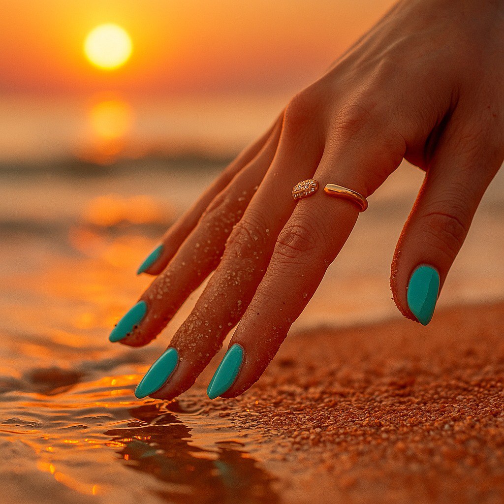 Gold Open Ring - Mermaid Design