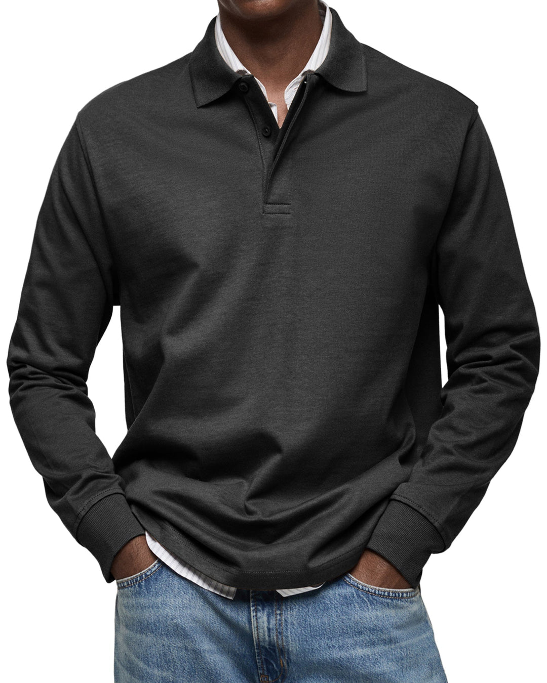 Oliver | Casual Long Sleeve Polo