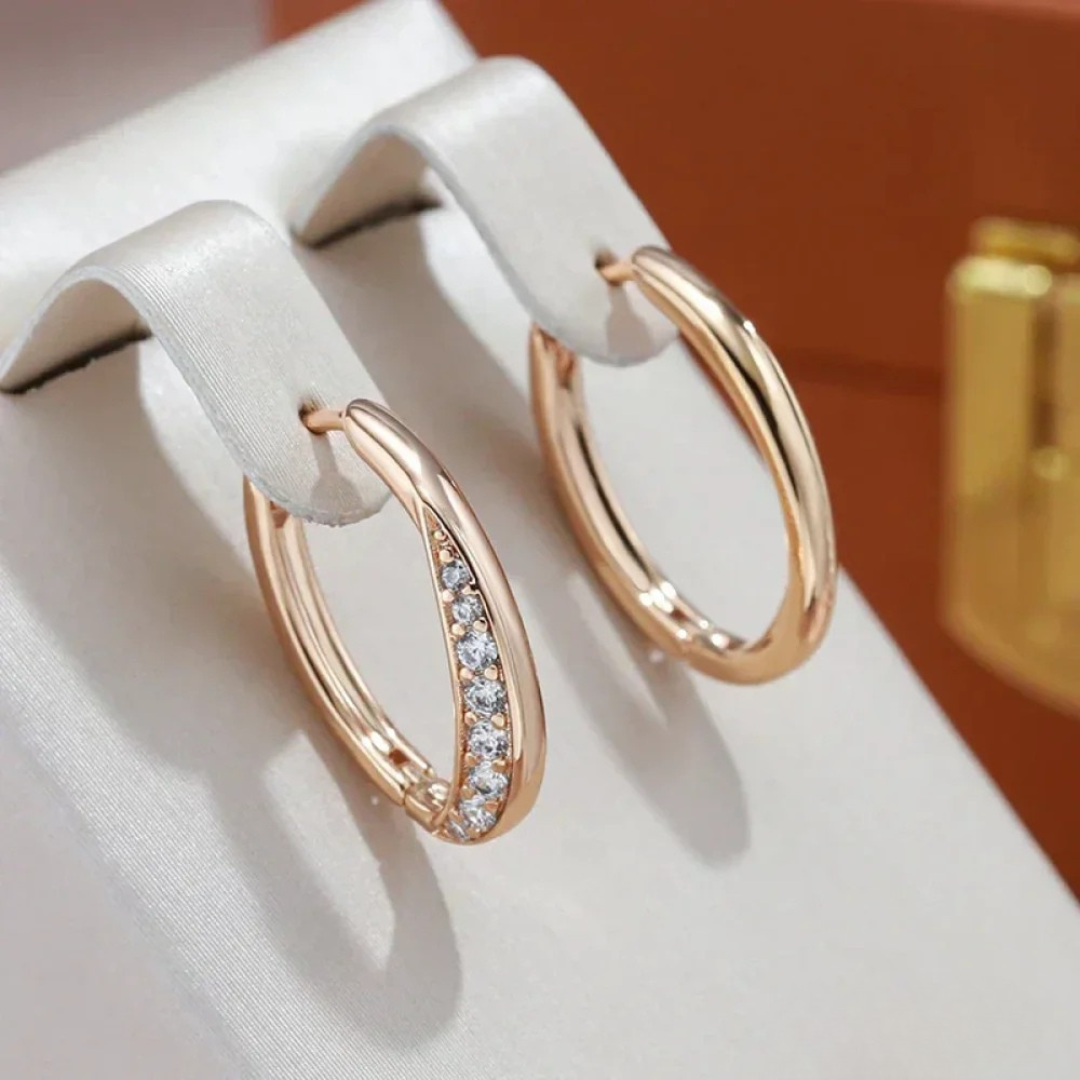 Exclusive Golden Hoop Earrings