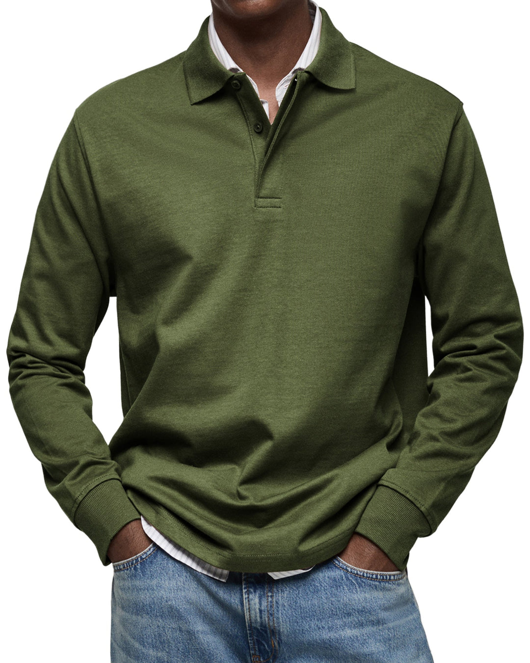 Oliver | Casual Long Sleeve Polo