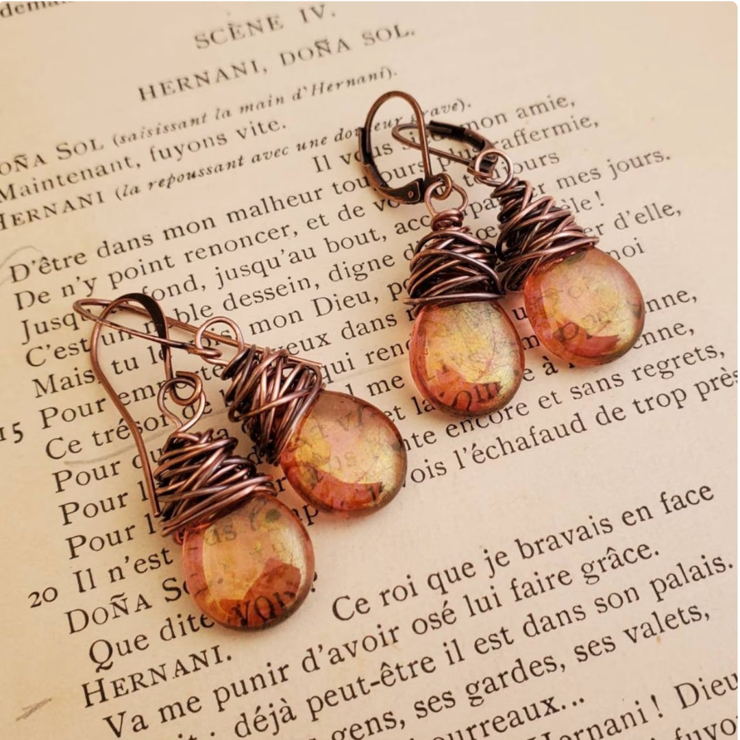 Isabelle | Retro Firefly Earrings