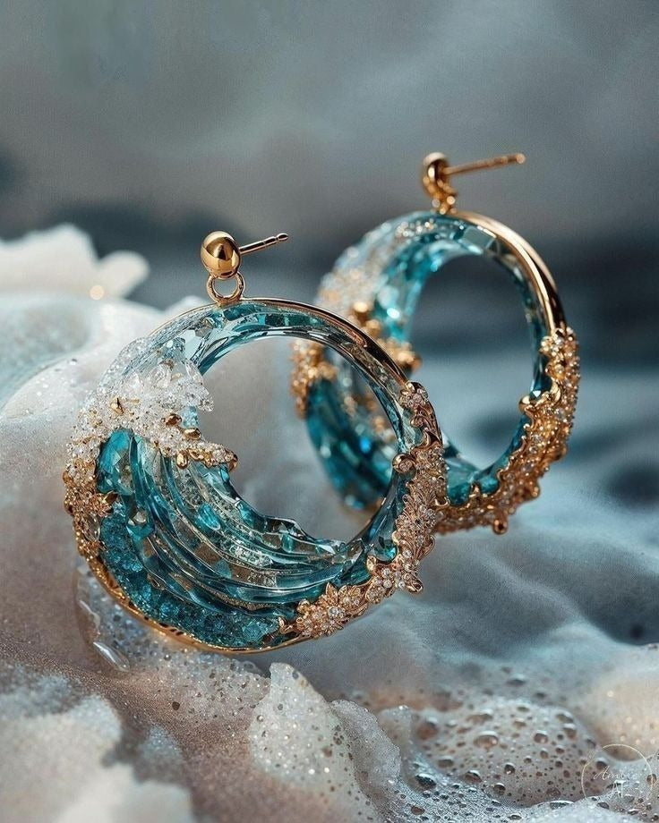 Vanessa | Ocean Tempest Earrings