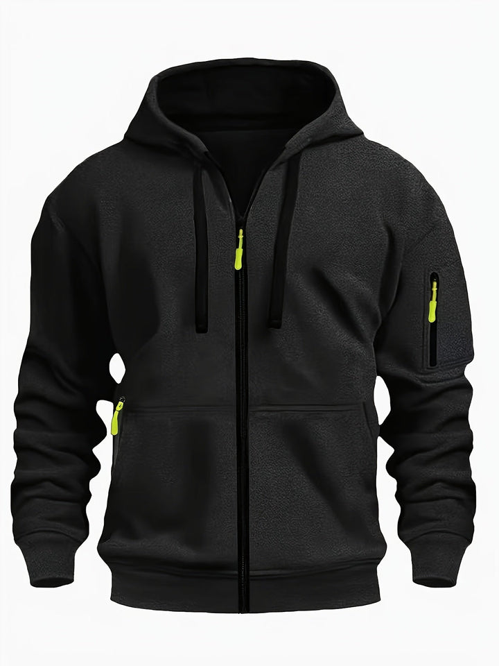 Tygo | Hooded Full-Zip Men's Jacket