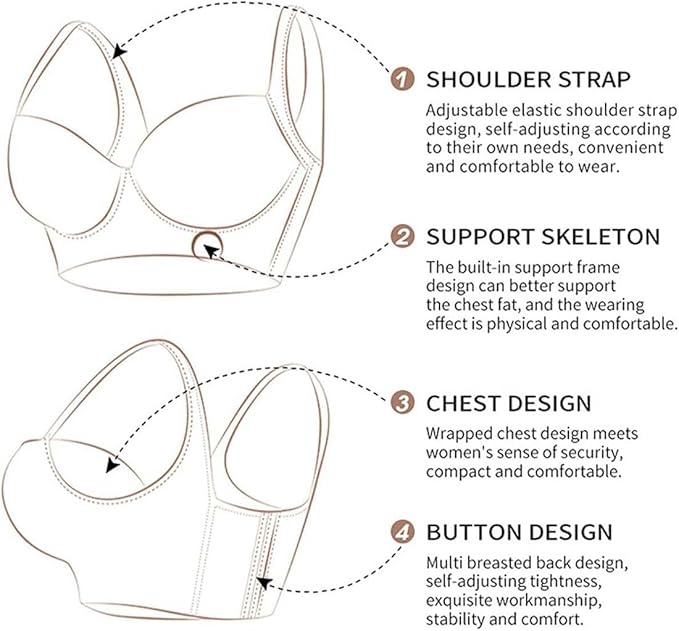 Lau | Exellent Plus Size Support Bra
