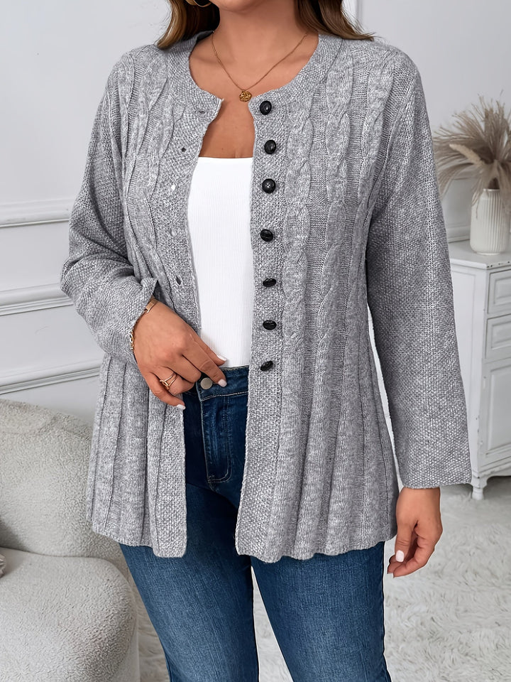 Evania | Premium Elegant Solid Colour Cardigan