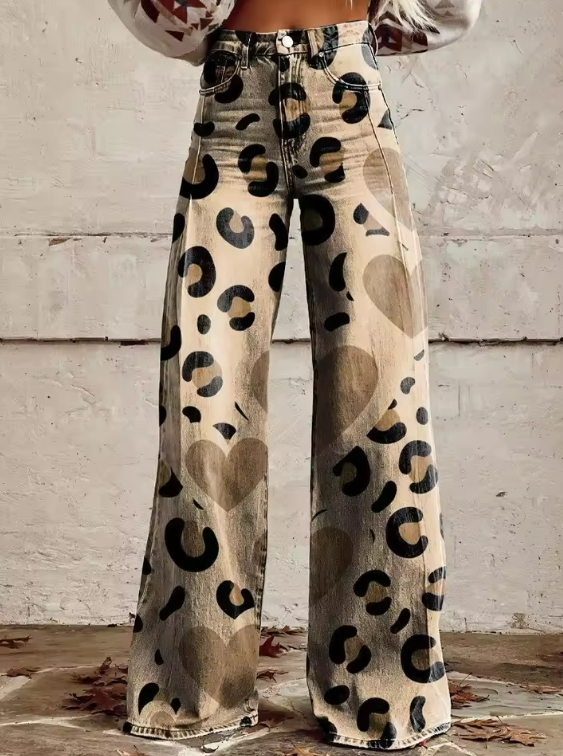 Renee | Wild Heart Wide-Leg Trousers