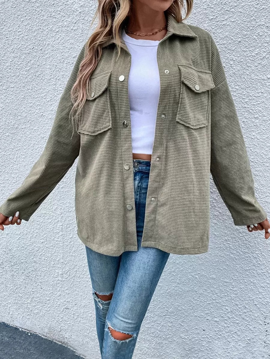 Isoldea | Elegant Bucklecord Jacket