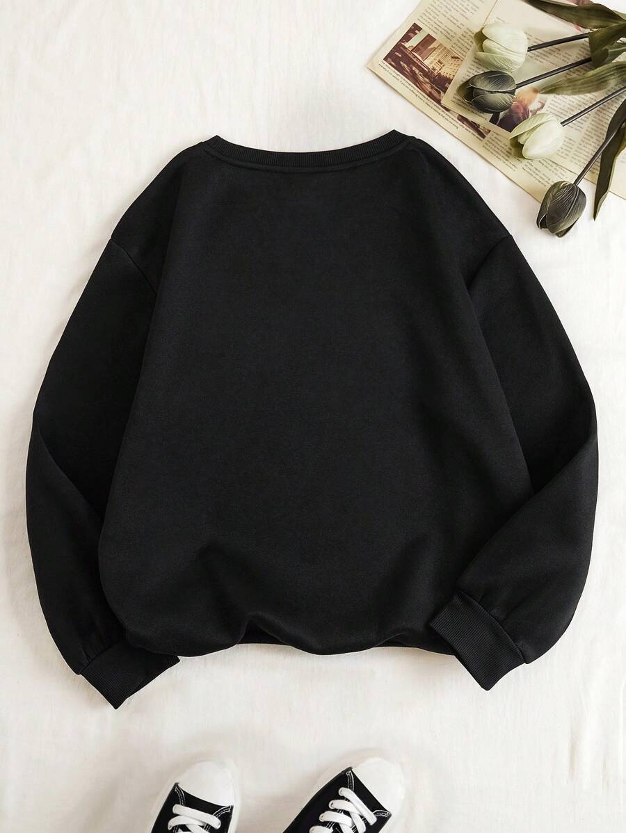 Veloura | Classic Solid Colour Comfort Sweatshirt
