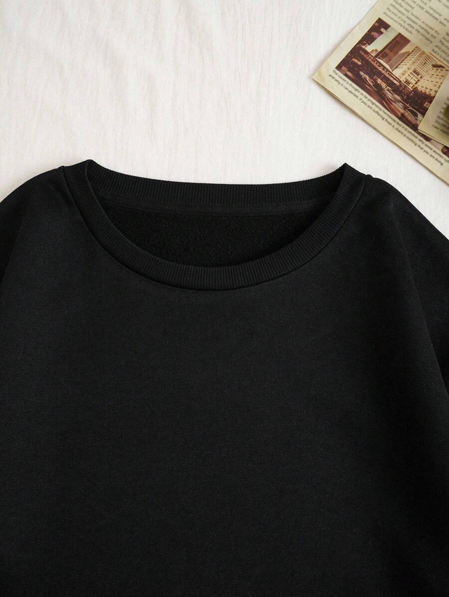 Veloura | Classic Solid Colour Comfort Sweatshirt