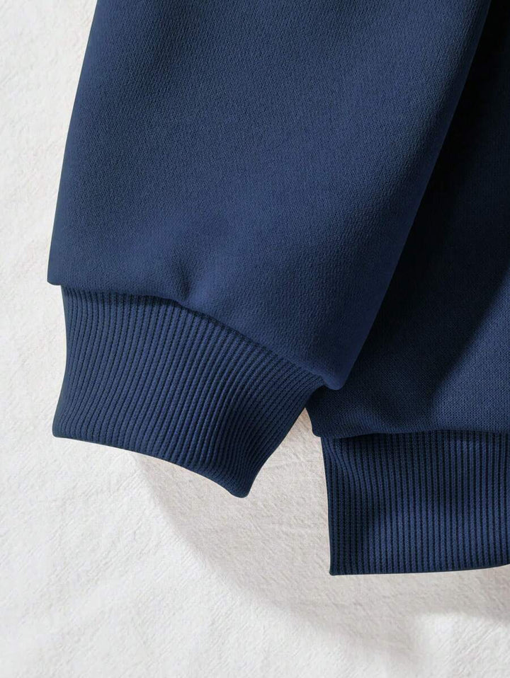 Veloura | Classic Solid Colour Comfort Sweatshirt