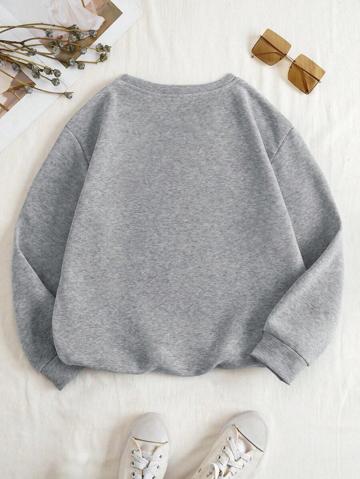 Veloura | Classic Solid Colour Comfort Sweatshirt