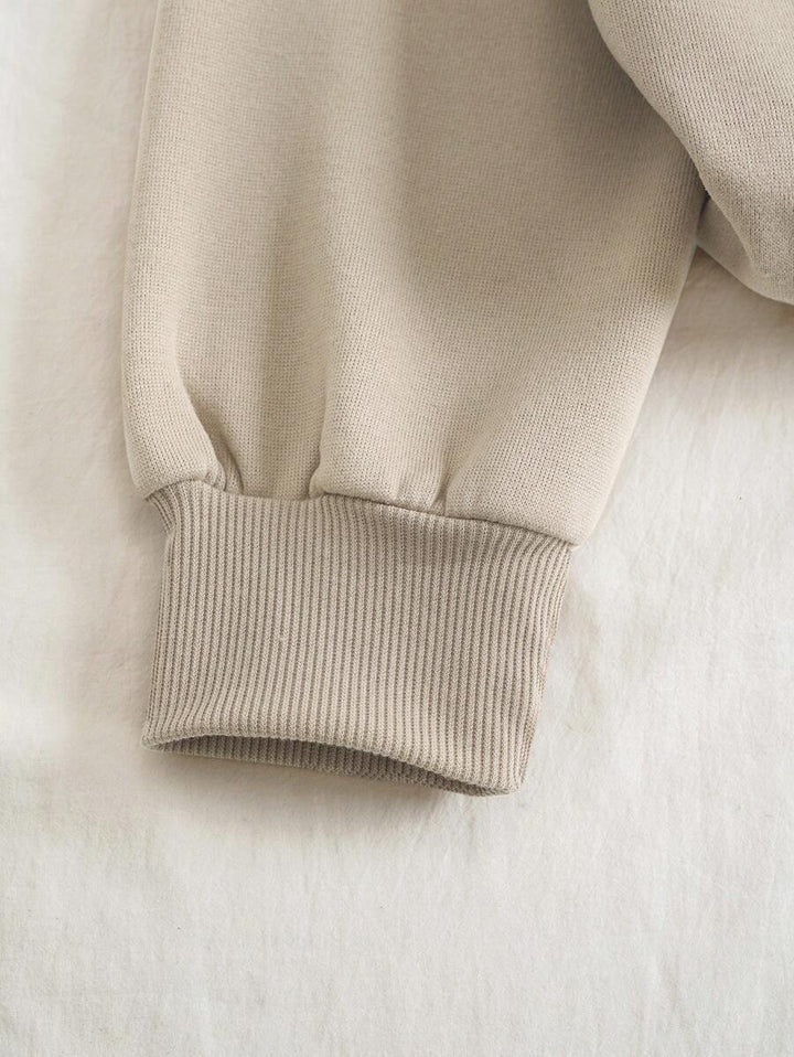 Veloura | Classic Solid Colour Comfort Sweatshirt