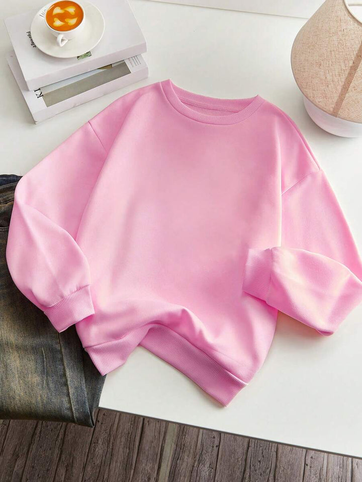 Veloura | Classic Solid Colour Comfort Sweatshirt