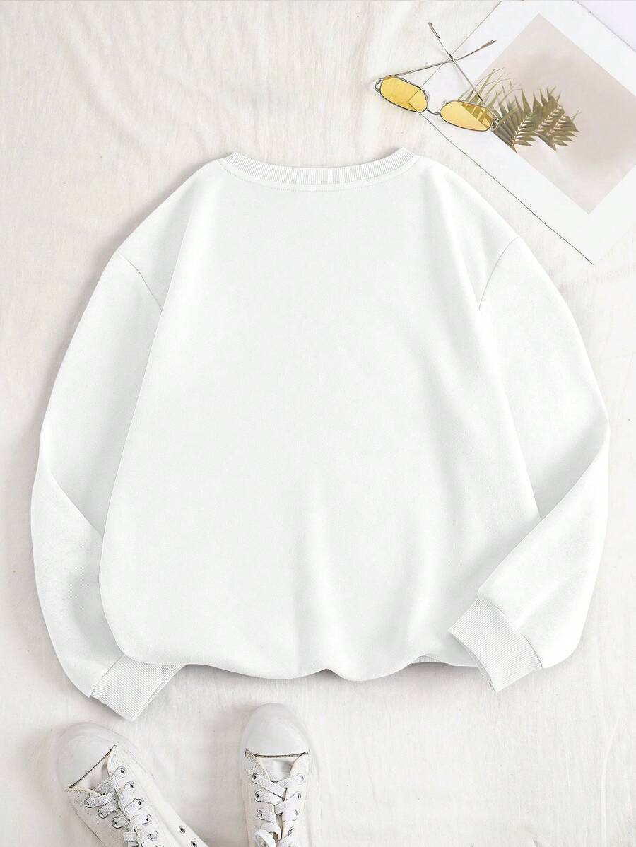 Veloura | Classic Solid Colour Comfort Sweatshirt
