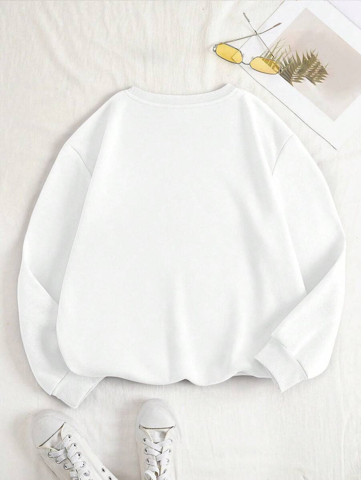 Veloura | Classic Solid Colour Comfort Sweatshirt