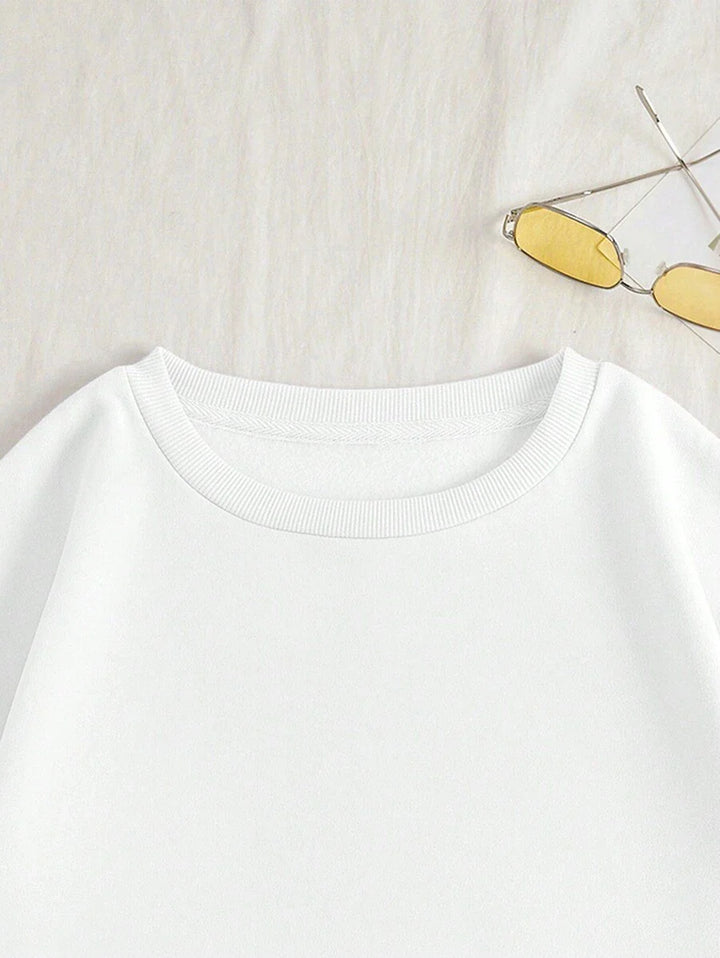 Veloura | Classic Solid Colour Comfort Sweatshirt