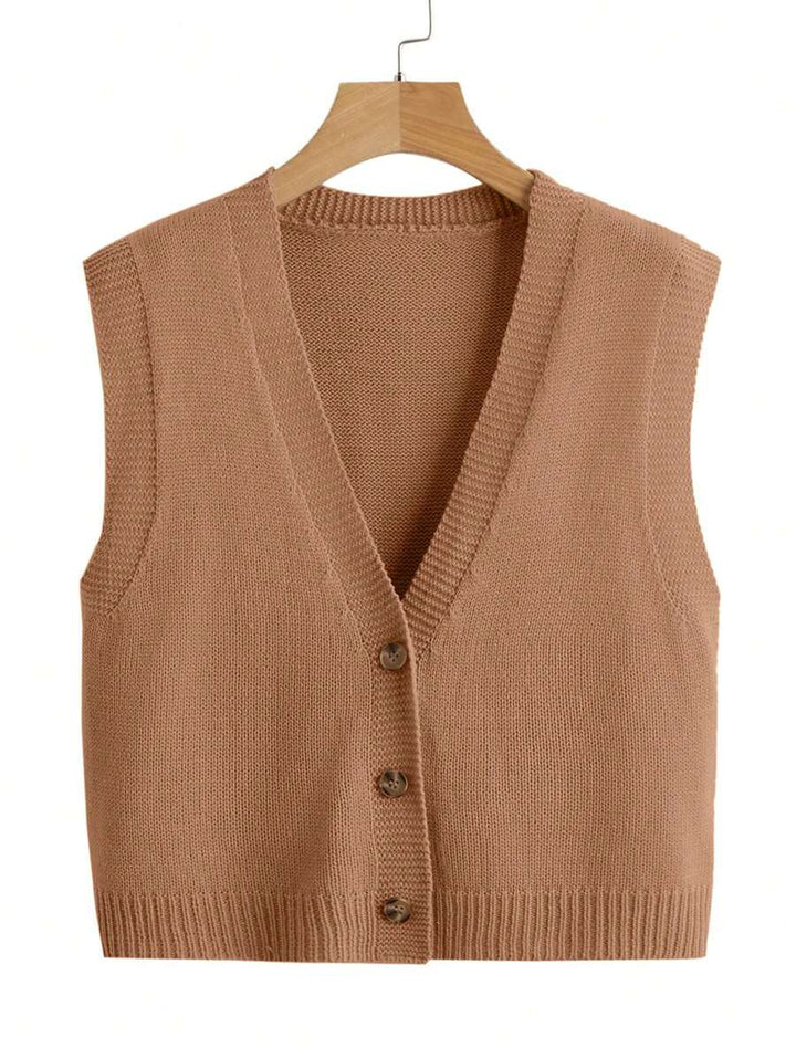 Juna | Premium V-Neck Button Cardigan