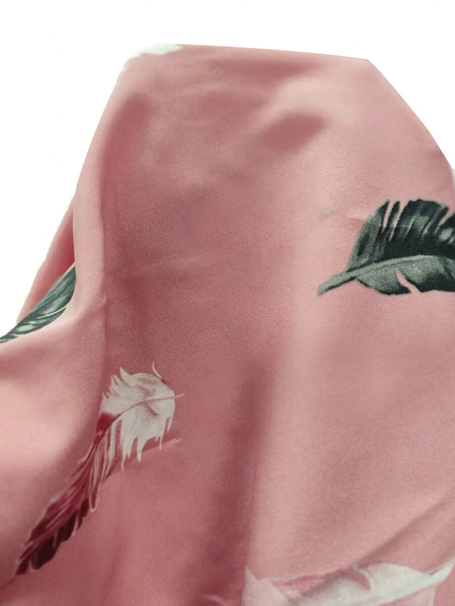 Velaria | Elegant Featherflow Pattern Blouse