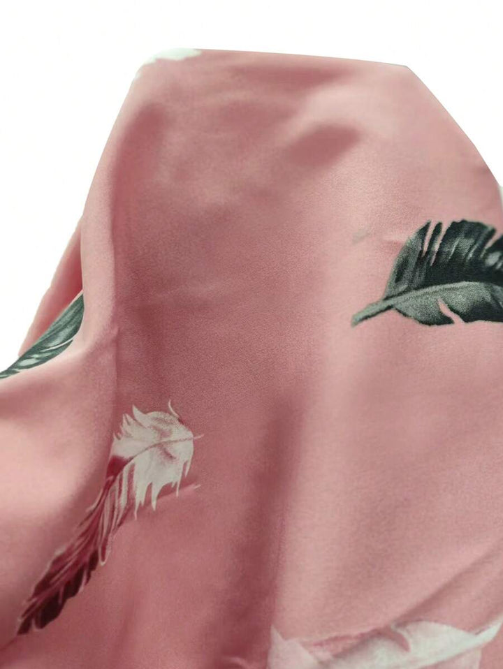 Velaria | Elegant Featherflow Pattern Blouse