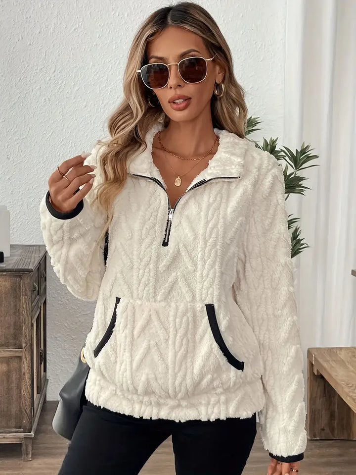 Lyenne | Soft Touch Plush Sweatshirt
