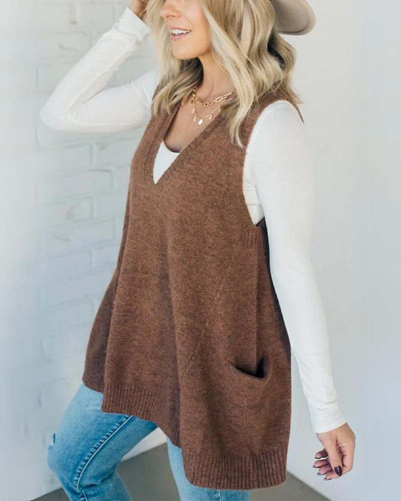 Atalia | Cosy Knit Vest