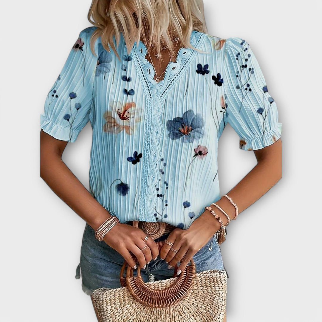 Emily | Fashionable Blouse with V-Neck