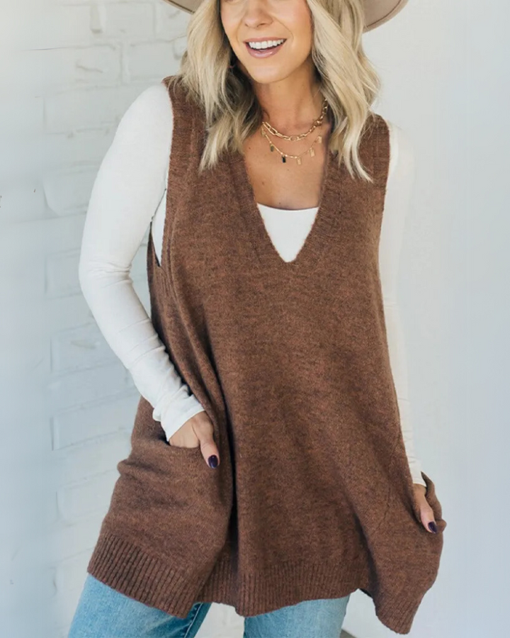 Atalia | Cosy Knit Vest