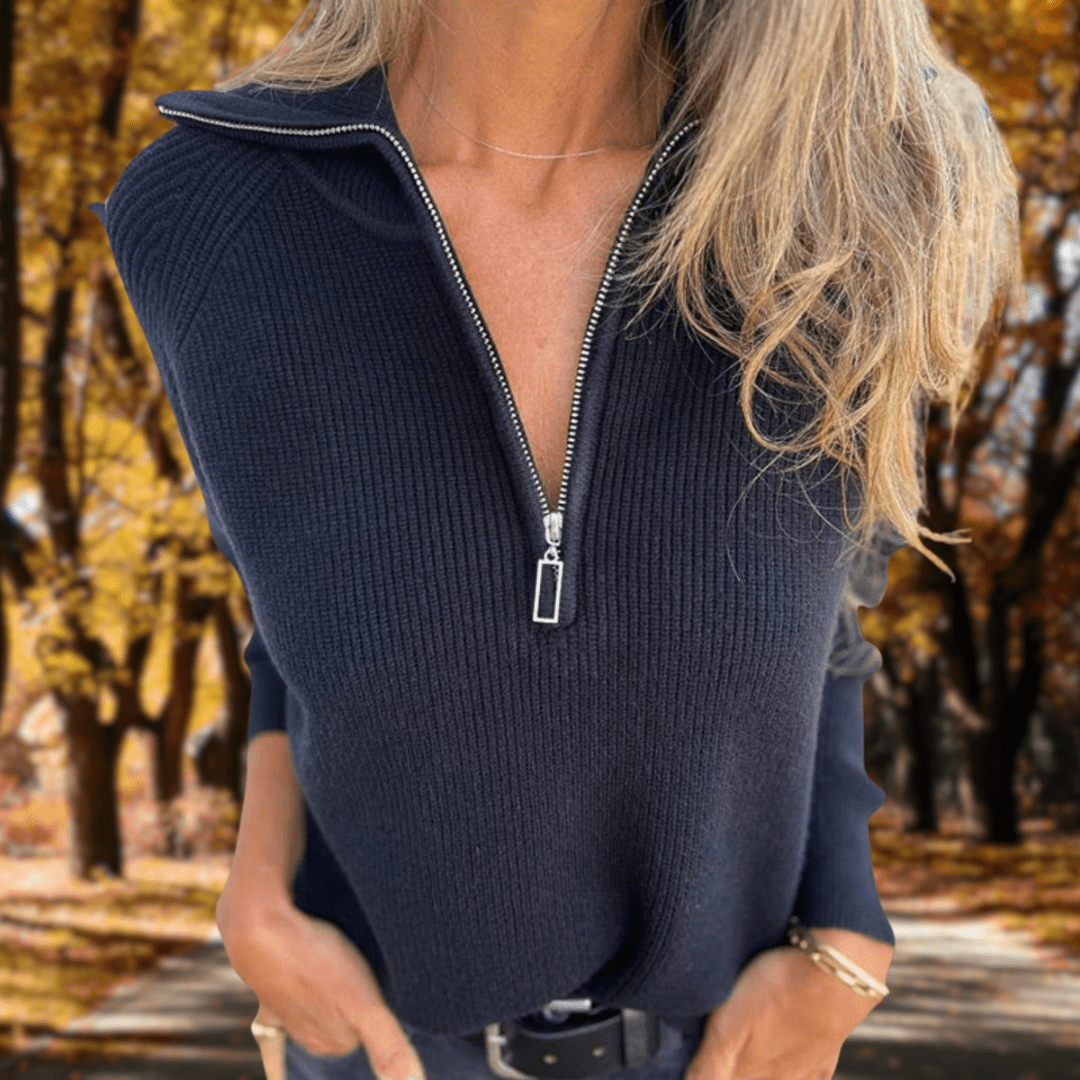Enara™ | Timeless Knit Sweatshirt
