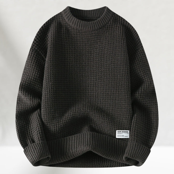 Timo | Round Neck Knitted Sweatshirt