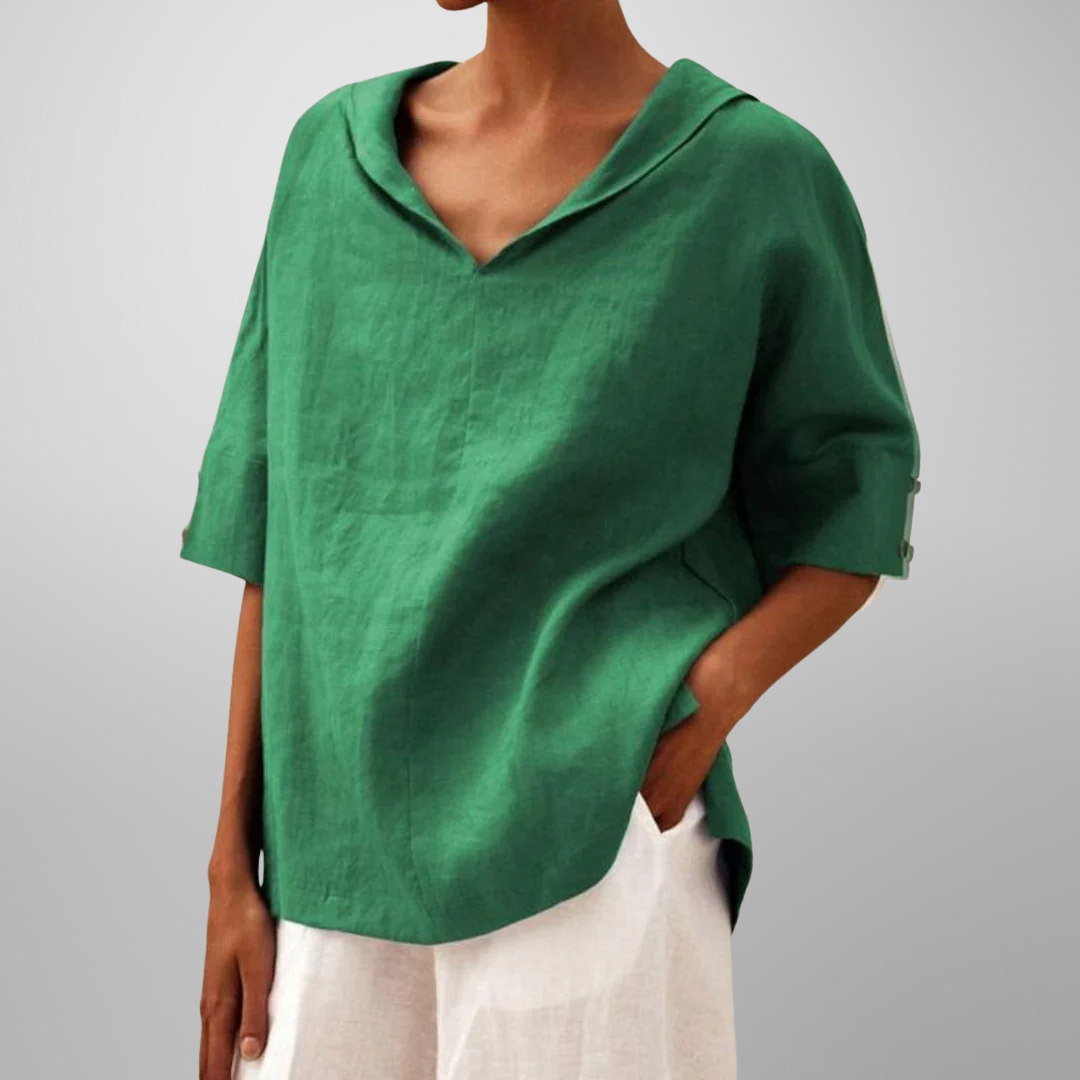 Mia™ | Casual Loose-Fitting Blouse