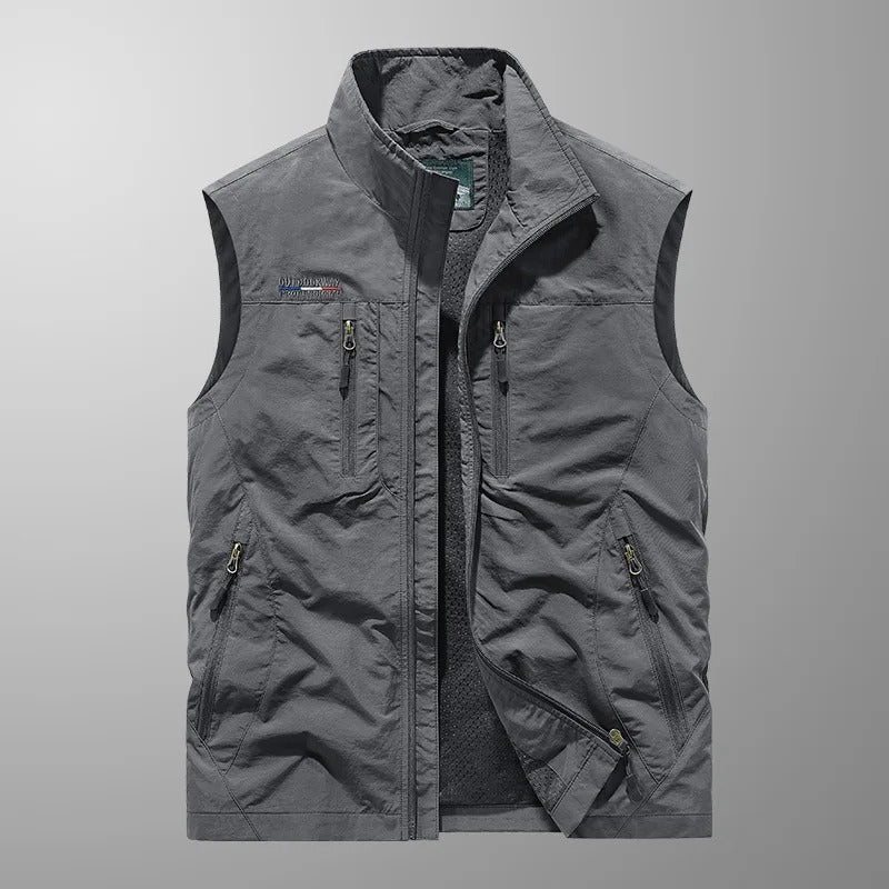 Davy | Premium Multi-Pocket Breathable Cargo Vest