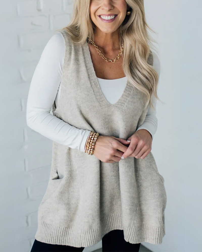 Atalia | Cosy Knit Vest