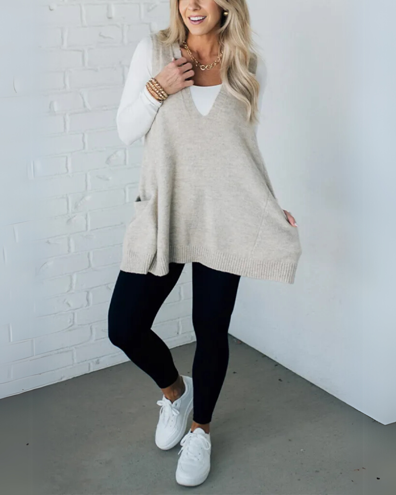 Atalia | Cosy Knit Vest