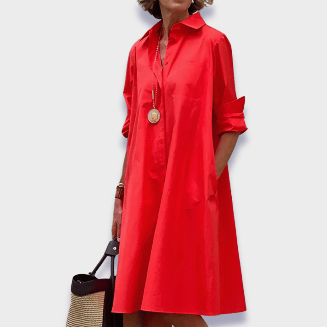 Edith | Stylish Polo Dress