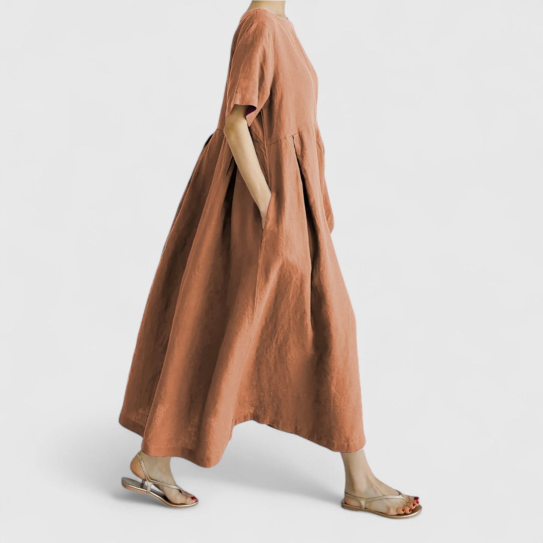 Beatrice | Elegant Tummy Covering Maxi Dress