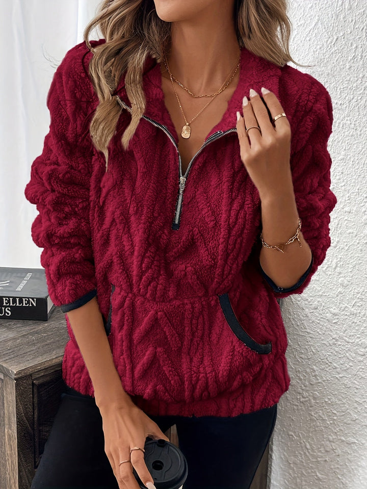 Lyenne | Soft Touch Plush Sweatshirt