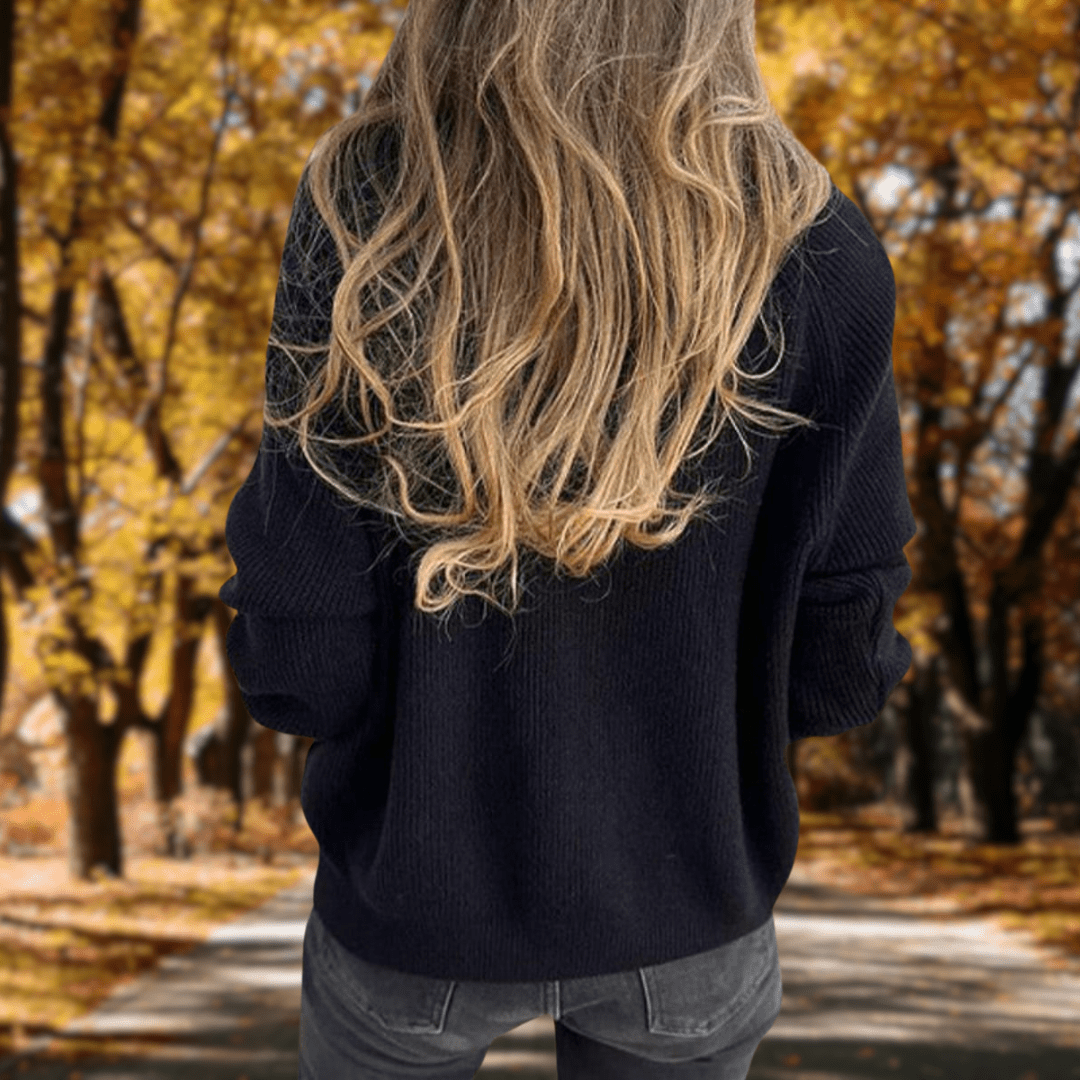 Enara™ | Timeless Knit Sweatshirt