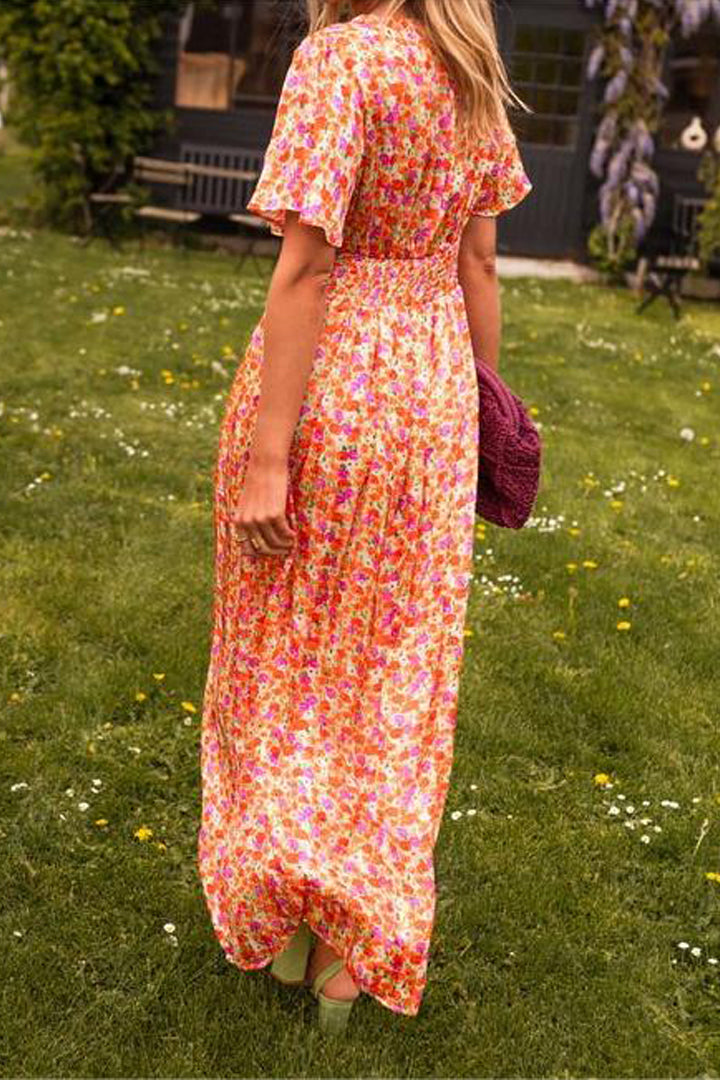 Lavinia | Empire Waist Floral Maxi Dress