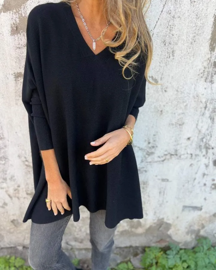 Zaria | Chic Relaxed Boho Knitted Top