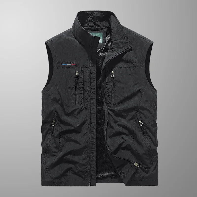 Davy | Premium Multi-Pocket Breathable Cargo Vest