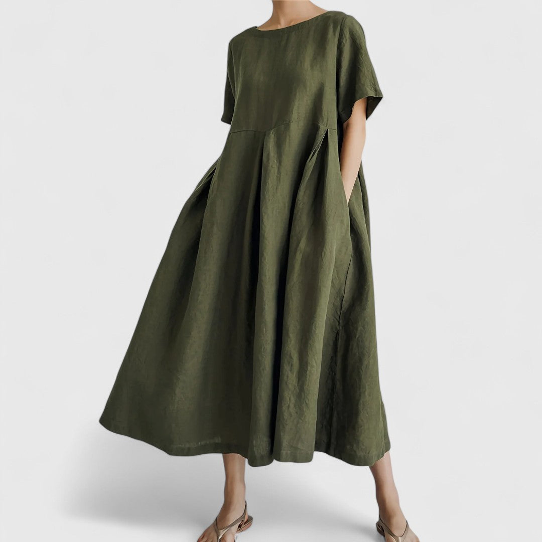 Beatrice | Elegant Tummy Covering Maxi Dress