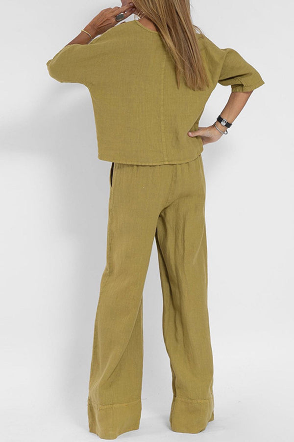 Maimoa™ | Solid Colour Matching Two-Piece Set