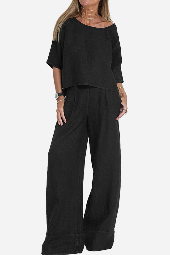 Maimoa™ | Solid Colour Matching Two-Piece Set