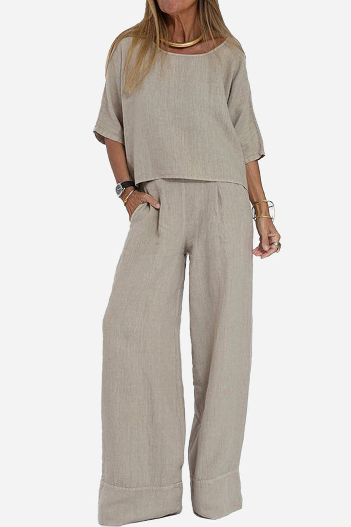 Maimoa™ | Solid Colour Matching Two-Piece Set