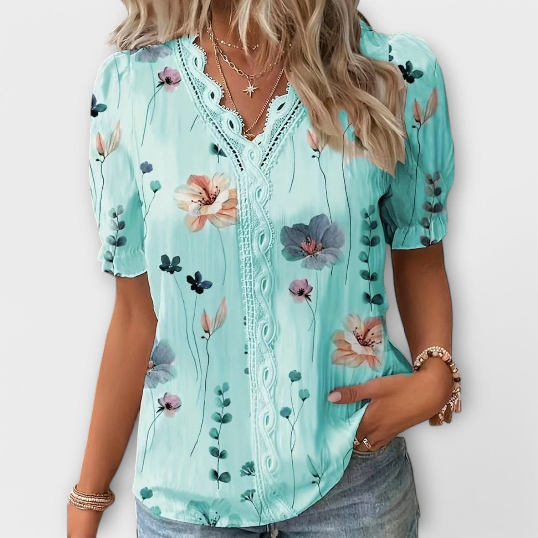 Emily | Fashionable Blouse with V-Neck