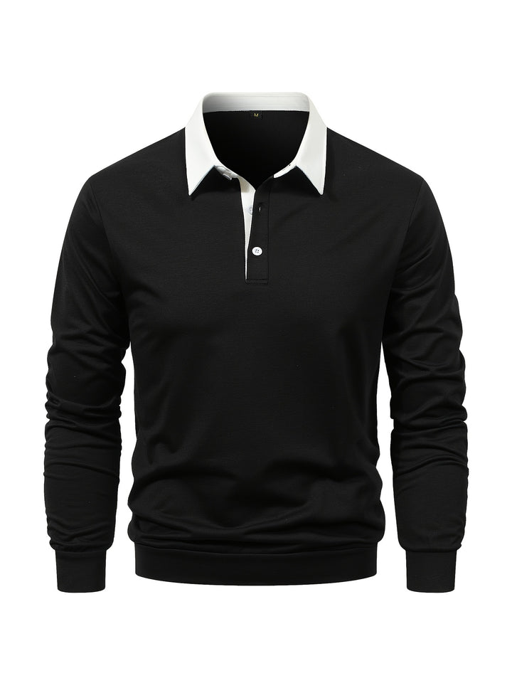 Vince | Casual Long Sleeve Polo